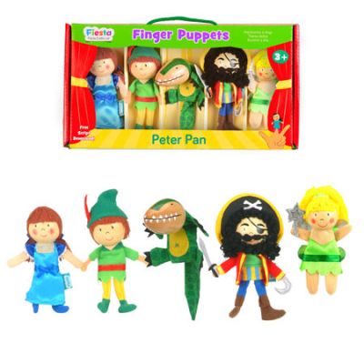 Peter Pan Finger Puppet Set - Fiesta Crafts (£19.99)